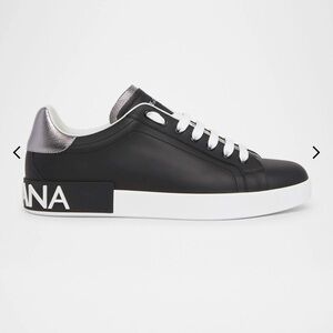 Men's Calfskin Portofino Low-Top Sneakers
